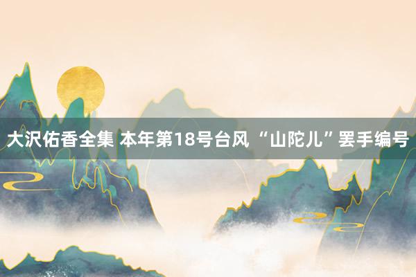 大沢佑香全集 本年第18号台风 “山陀儿”罢手编号