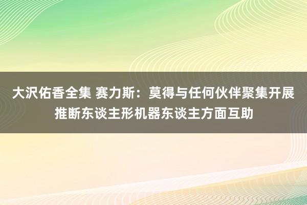 大沢佑香全集 赛力斯：莫得与任何伙伴聚集开展推断东谈主形机器东谈主方面互助